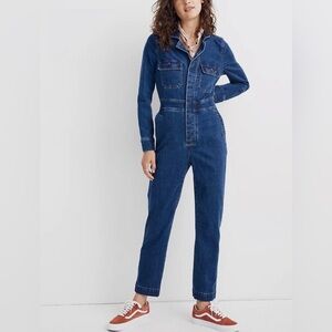 Madewell Denim Slim Jumpsuit